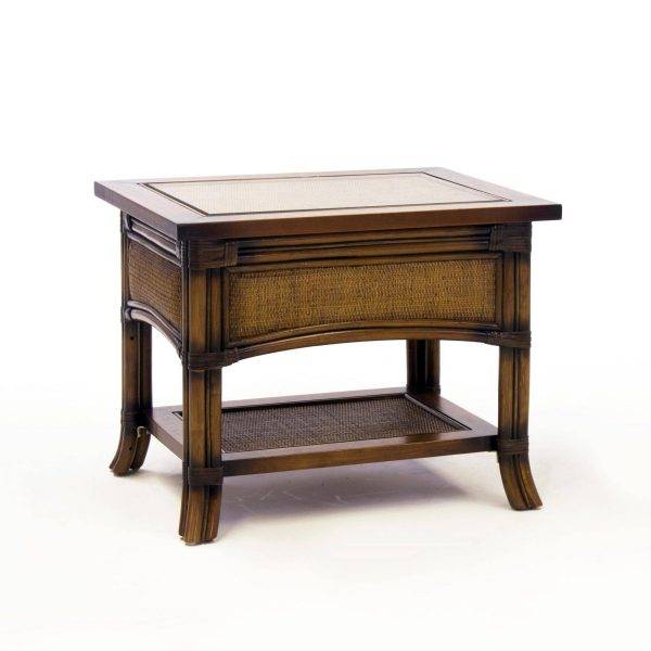 Pacifica End Table Model 4343 By South Sea Rattan