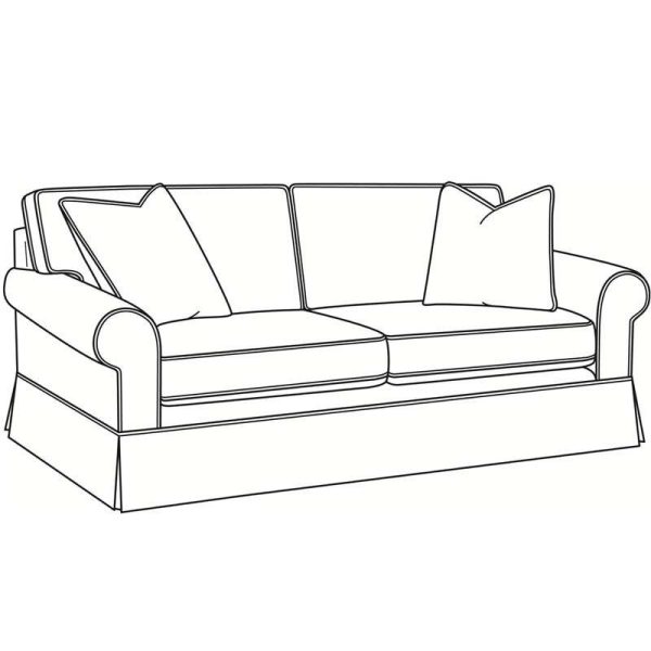 Benton Indoor Loft Sofa by Braxton Culler Made in the USA Model 628-010