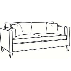 Manhattan Indoor Loft Sofa by Braxton Culler Made in the USA Model 713-010