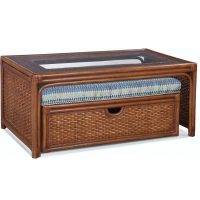 Grand Water Point Indoor Cocktail Table with Storage Bench by Braxton Culler Made in the USA Model 946-172