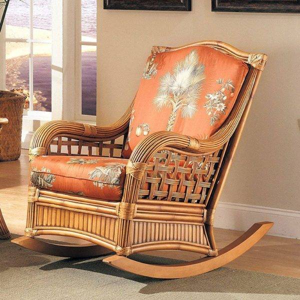 Belize Rocker by Designer Wicker Tribor