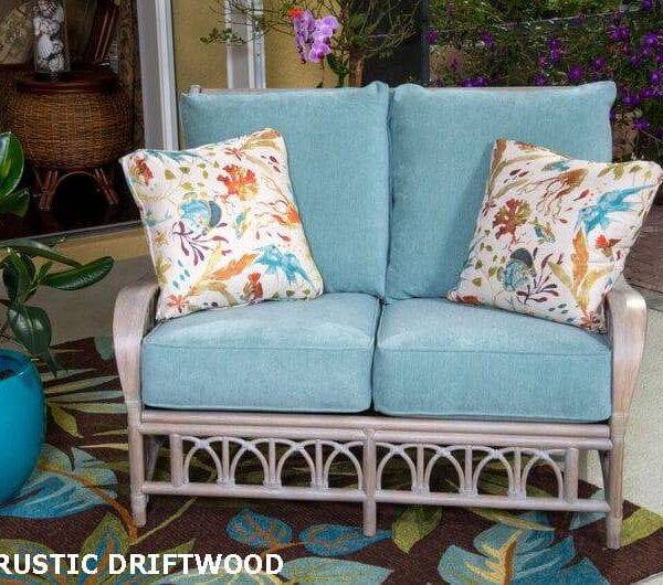 Cuba Loveseat in Wash Linen Stain