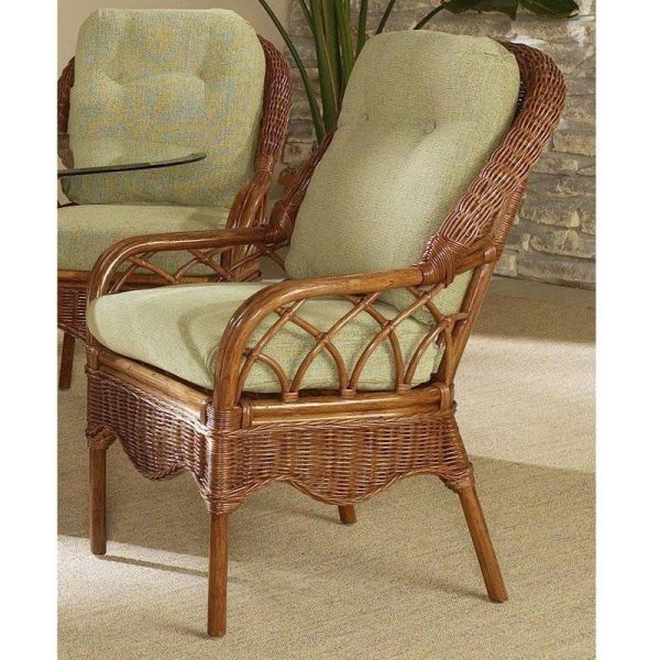 Eastwind Rattan Dining Arm Chair from Classic Rattan Model 9305