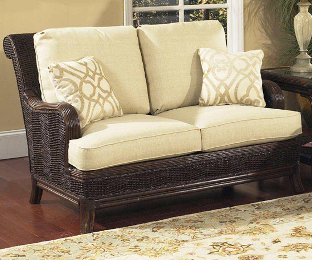 Windsor Wicker Loveseat from Classic Rattan Model 9802