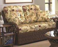 Eastwind Rattan Loveseat Glider from Classic Rattan Model 9308