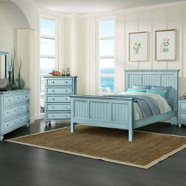 Monaco Bleu Stain Bedroom Furniture