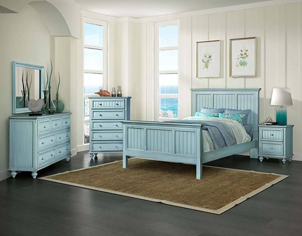 Monaco Bleu Stain Bedroom Furniture