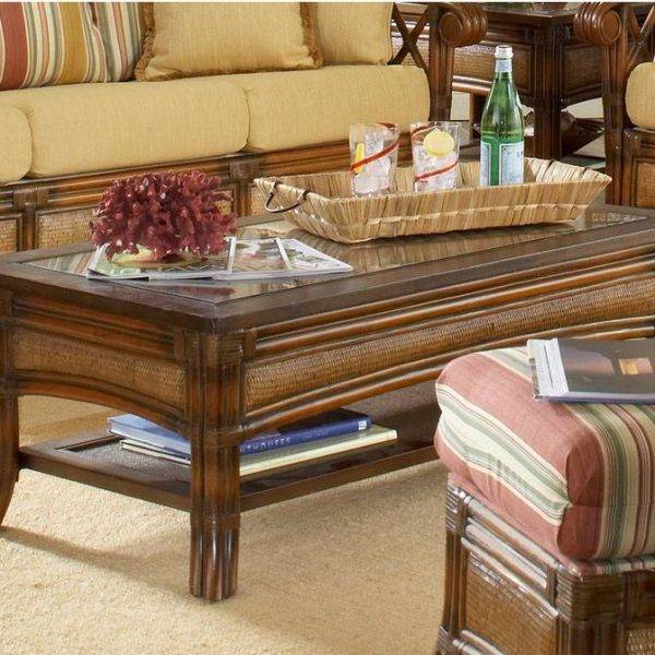 Pacifica Coffee Table Model 4344 By South Sea Rattan