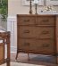 Palm Cove Rattan Wicker 4 Drawer Split Chest