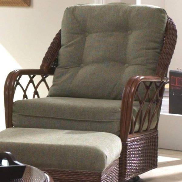 Eastwind Rattan Swivel Glider