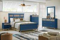 Kauai Blue Bedroom Set by Seawinds Trading