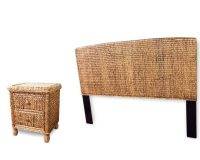 Vanatu Wicker Seagrass Tropical 2 Pc Bedroom Set