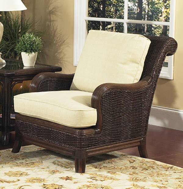 Windsor Wicker Lounge Chair from Classic Rattan Model 9801