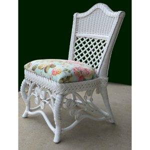 gazebo white dining side chair