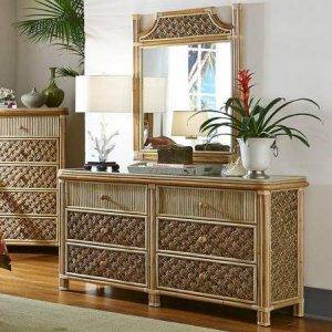 Mandalay Dresser and Mirror