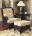 Windsor 3 Pc Set Includes Hi-Back Chair – Ottoman – End Table from Classic Rattan