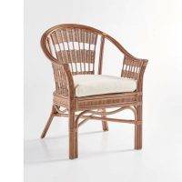 Bermuda Captains Arm Chair in Pecan