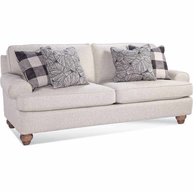 Artisan Landing Indoor 2 over 2 Sofa by Braxton Culler Made in the USA Model 2934-0112
