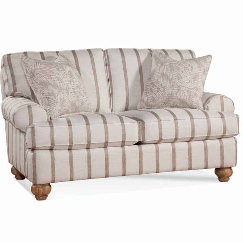 Artisan Landing Indoor Loveseat by Braxton Culler Made in the USA Model 2934-019