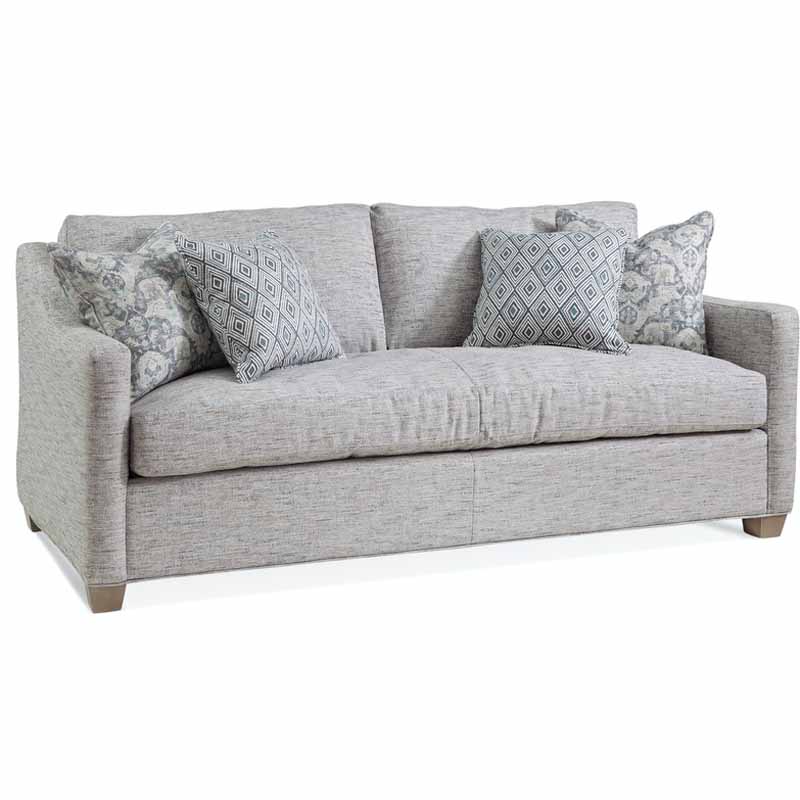 Oliver Indoor Two over Bench Seat Sofa by Braxton Culler Made in the USA Model 731-0111