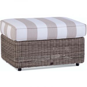 Paradise Bay Outdoor Ottoman by Braxton Culler Model 486-009 – Choice of Cushions Made in the USA