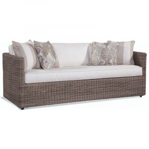 Paradise Bay Outdoor Bench Seat Sofa by Braxton Culler Model 486-0111 – Choice of Cushions Made in the USA