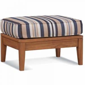 Messina Outdoor Ottoman by Braxton Culler Made in the USA Model 489-009
