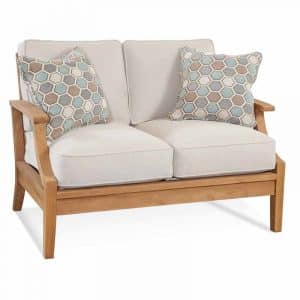 Messina Outdoor Loveseat by Braxton Culler Made in the USA Model 489-019
