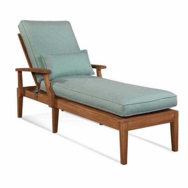 Messina Outdoor Chaise Lounge by Braxton Culler Made in the USA Model 489-092