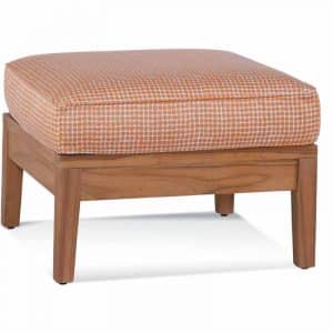 Messina Outdoor Square Ottoman by Braxton Culler Made in the USA Model 489-109