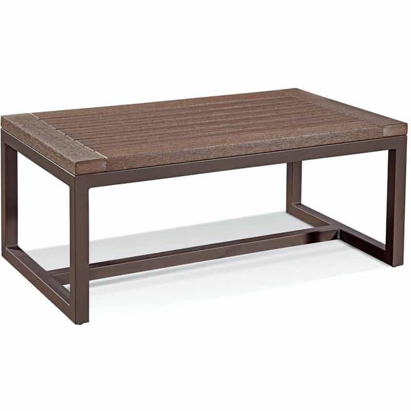 Alghero Outdoor Coffee Table by Braxton Culler Made in the USA Model 498-072