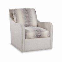 Koko Indoor Swivel Chair by Braxton Culler Made in the USA Model 515-005