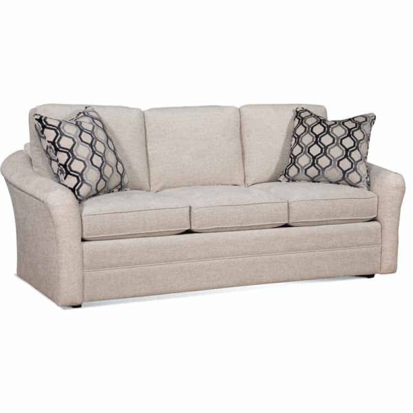 Wexler Indoor 3 over 3 Queen Sleeper Sofa by Braxton Culler Made in the USA Model 518-015