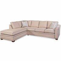 Bridgeport Indoor Two-Piece Bumper Sectional by Braxton Culler Made in the USA Model 560-2PC-SEC3