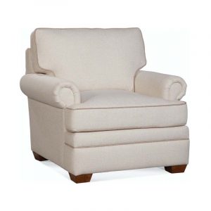 Bradbury Indoor Arm Chair by Braxton Culler Model 6112-001 – Choice of Cushions Made in the USA