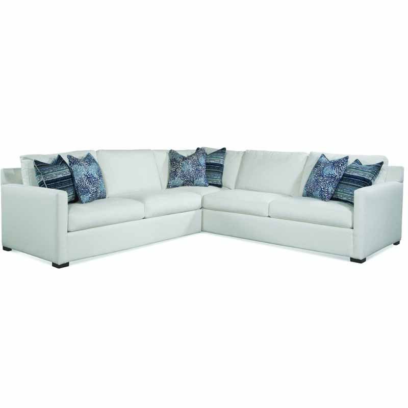 Bel-Air Indoor 3-Piece Sectional by Braxton Culler Made in the USA Model 705-3PC-SEC1