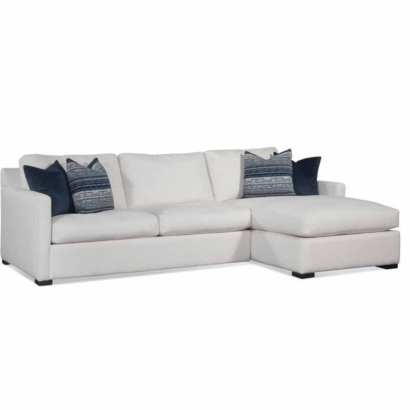 Bel-Air Indoor 2-Piece Sectional by Braxton Culler Made in the USA Model 705-2PC-SEC1
