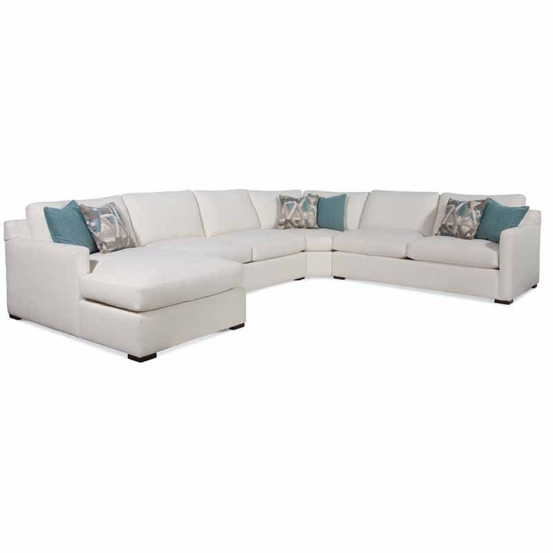 Bel-Air Indoor 4-Piece Sectional by Braxton Culler Made in the USA Model 705-4PC-SEC2
