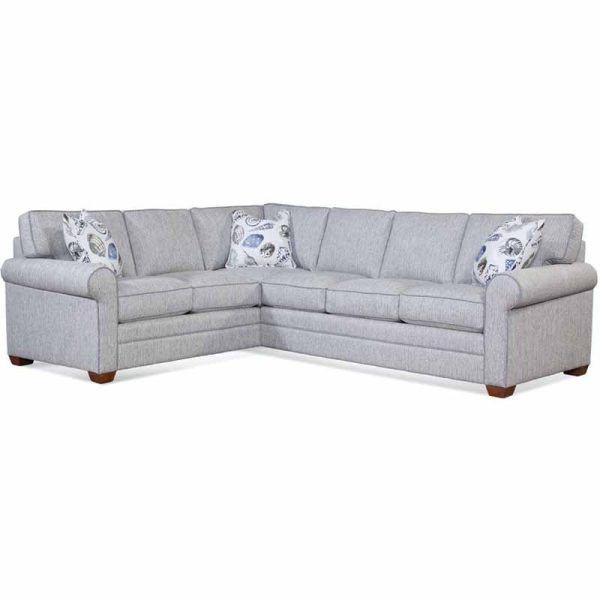 Bedford Indoor Two-Piece Corner Sectional by Braxton Culler Made in the USA Model 728-2PC-SEC3