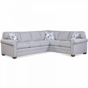 Bedford Indoor Two-Piece Corner Sectional by Braxton Culler Made in the USA Model 728-2PC-SEC4