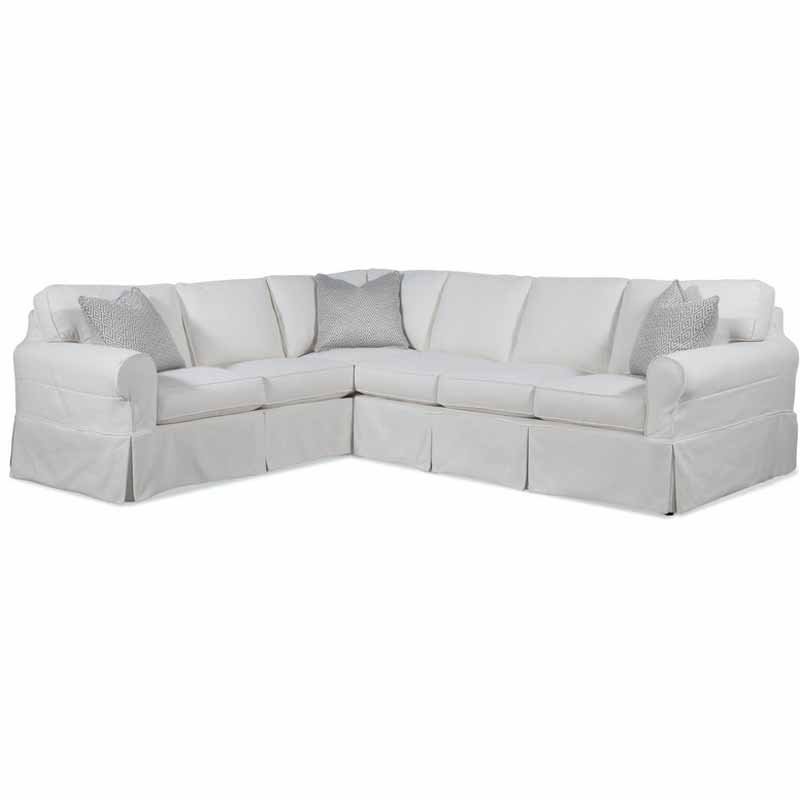 Bedford Indoor Two-Piece Corner Sectional by Braxton Culler Made in the USA Model 728-2PC-SEC5