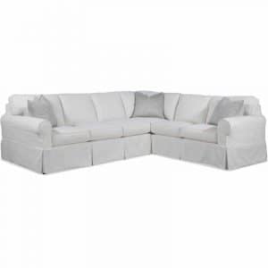 Bedford Indoor Two-Piece Corner Sectional by Braxton Culler Made in the USA Model 728-2PC-SEC6