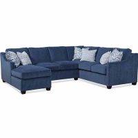 Oliver Indoor Sectional by Braxton Culler Made in the USA Model 731-3PC-SEC2