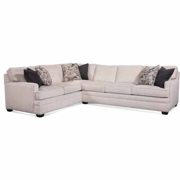 Kensington Indoor Two-Piece Corner Sectional by Braxton Culler Made in the USA Model 7312-2PC-SEC1