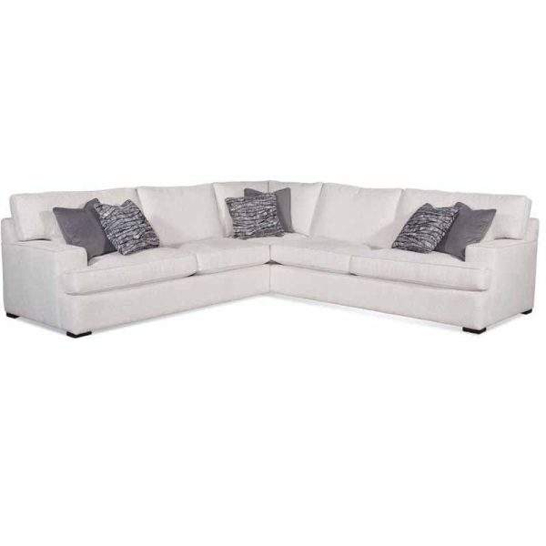 Bridgetown Indoor 3-Piece Corner Sectional by Braxton Culler Made in the USA Model 785-3PC-SEC