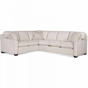 Easton Indoor 2-Piece Sectional by Braxton Culler Made in the USA Model 786-2PC-SEC1