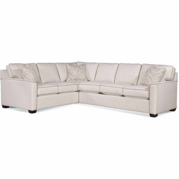 Easton Indoor 2-Piece Sectional by Braxton Culler Made in the USA Model 786-2PC-SEC1