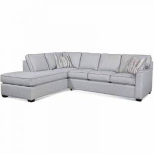 Easton Indoor 2-Piece Bumper Sectional by Braxton Culler Made in the USA Model 786-2PC-SEC3