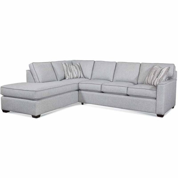 Easton Indoor 2-Piece Bumper Sectional by Braxton Culler Made in the USA Model 786-2PC-SEC3