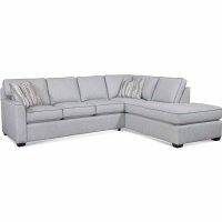 Easton Indoor 2-Piece Bumper Sectional by Braxton Culler Made in the USA Model 786-2PC-SEC4